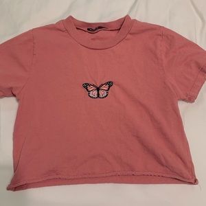 Brandy melville butterfly top